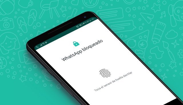 huella digital en whatsapp